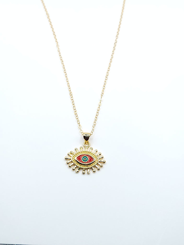 Red Evil eye Necklaces