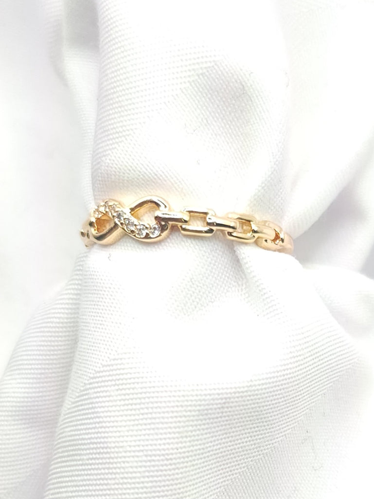Infinity Chain Ring