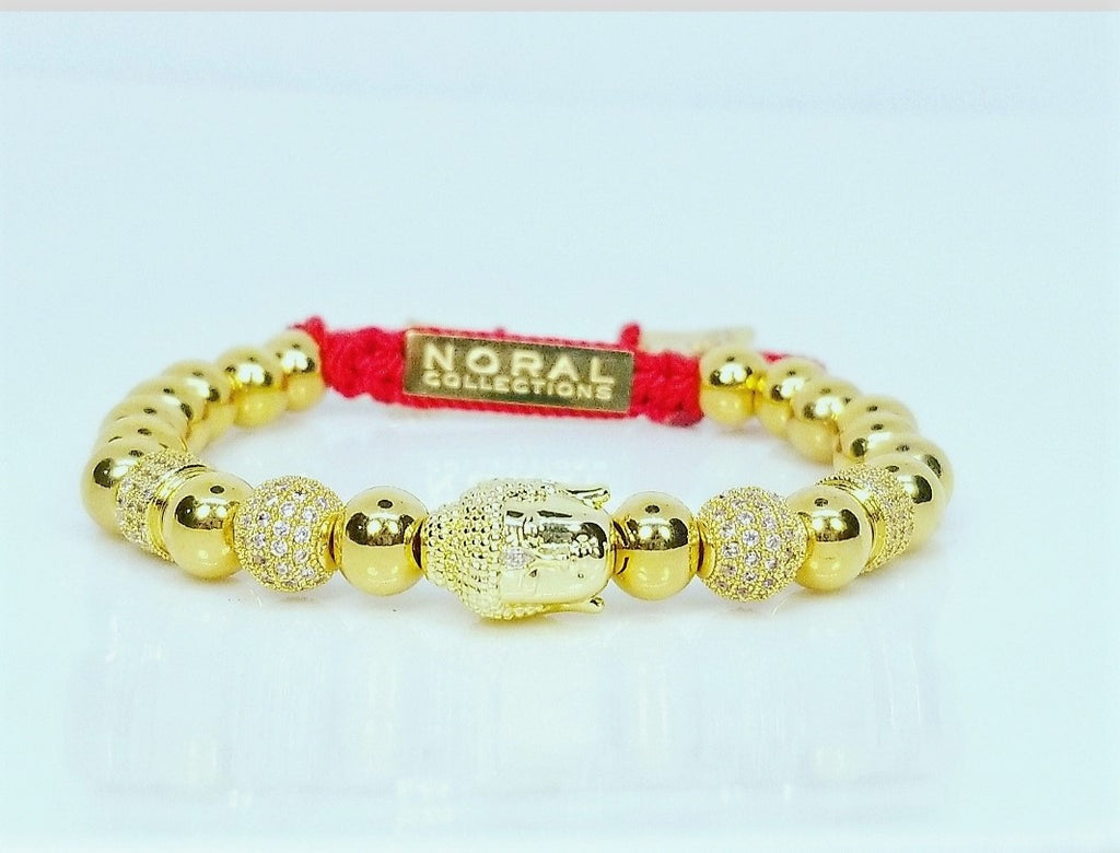 All Gold Buddha Bracelet